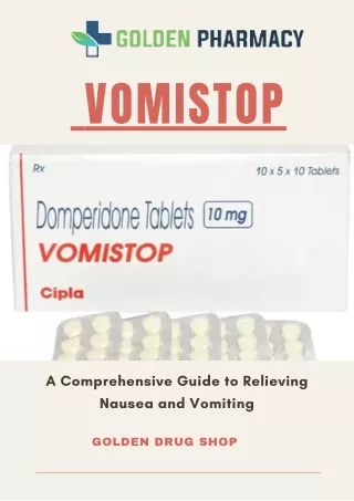 _Vomistop The Breakthrough Antiemetic for Fast-Acting Relief