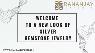 Welcome  to  SILVER Gemstone Jewelry