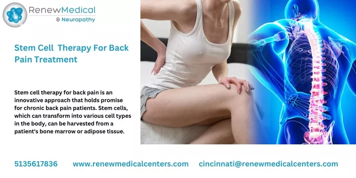 stem cell therapy for back pain treatment