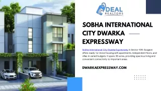 Villas for Sale in Sobha International City Dwarka Expressway Sector-109, Gurgao