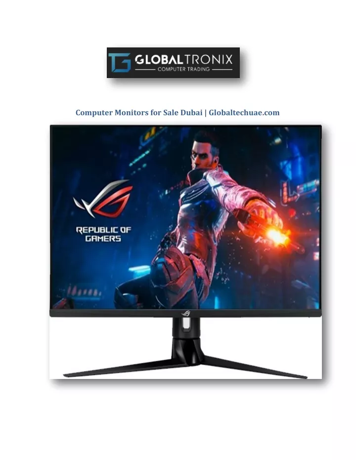computer monitors for sale dubai globaltechuae com