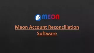 Efficiency and Accuracy: Meon Account Reconciliation Solutions