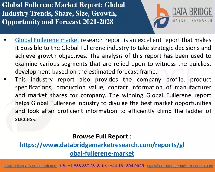 global fullerene market report global industry