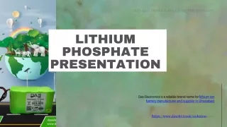 Top Lithium Phosphate Ion Battery Manufacturer In India