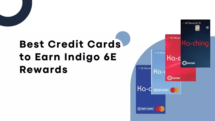 best credit cards to earn indigo 6e rewards