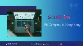 PR Company in Hong Kong - Soar PR