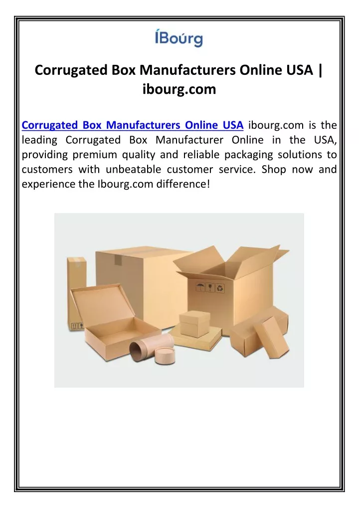 corrugated box manufacturers online usa ibourg com