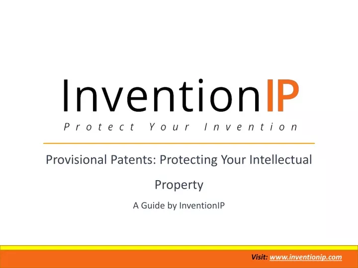 provisional patents protecting your intellectual