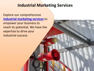 Industrial Marketing Services