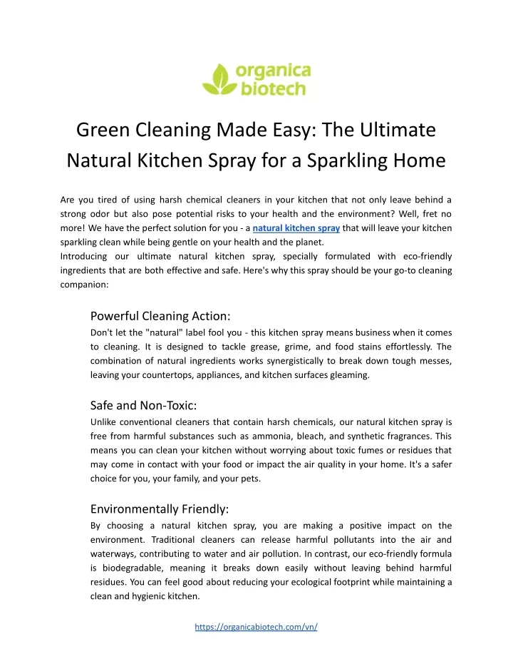 green cleaning made easy the ultimate natural