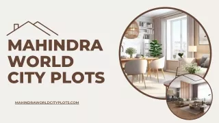 Mahindra World City Plots - Land Sale in Chennai
