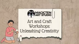 Art and Craft Workshops Unleashing Creativity