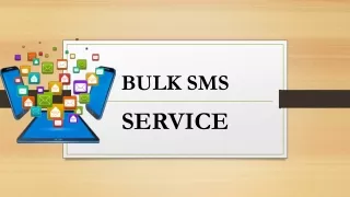 BULK SMS SERVICE