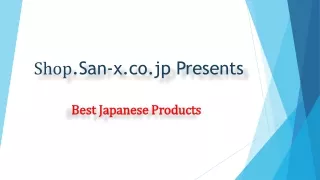 Best Japanese Products By Shop.san-x.co.jp