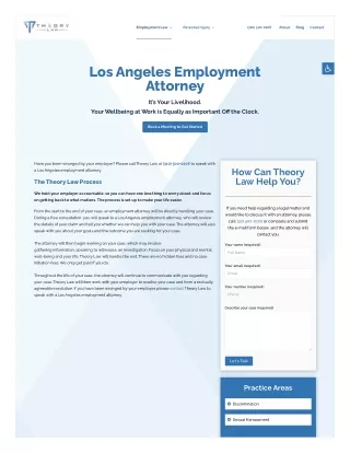 Los Angeles Employment Attorney | Theory Law APC