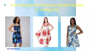 Presenting the Best Women's Beach Clothing At AAShop USA
