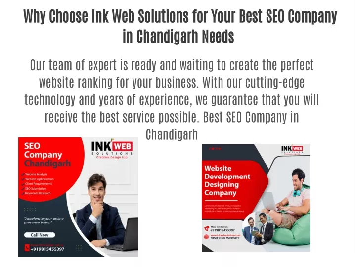 why choose ink web solutions for your best