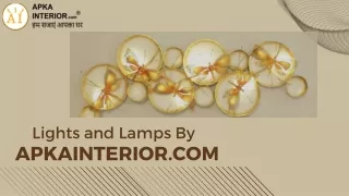 lights and lamps by Apkainterior