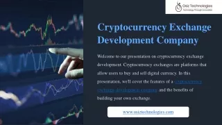 cryptocurrency exchange development company