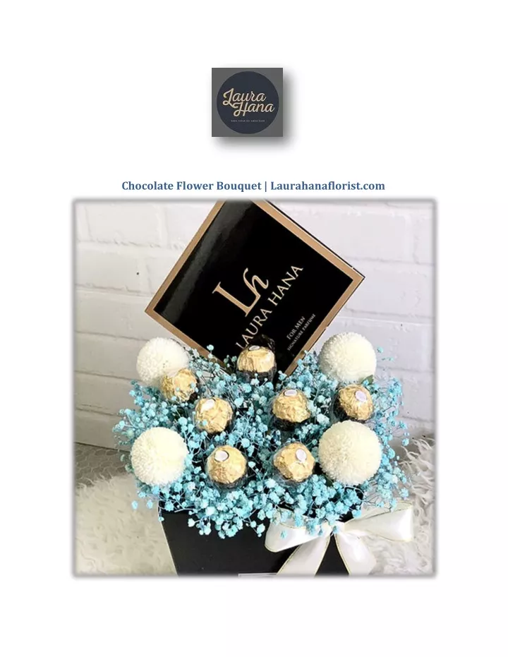 chocolate flower bouquet laurahanaflorist com