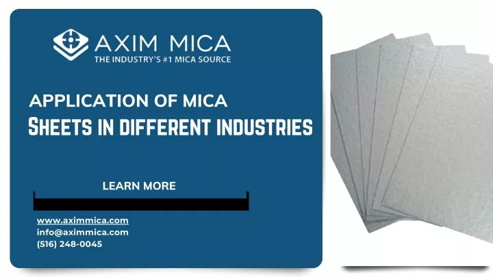 application of mica