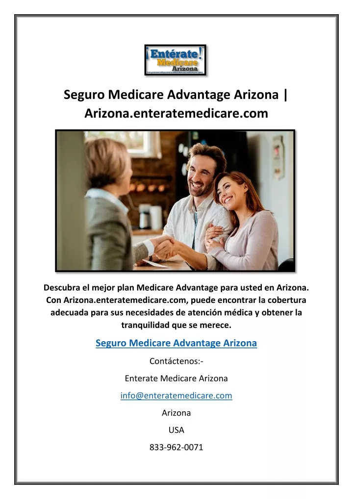 seguro medicare advantage arizona arizona