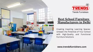 Best School Furniture  Manufacturers in Delhi