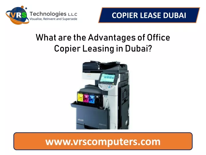 copier lease dubai