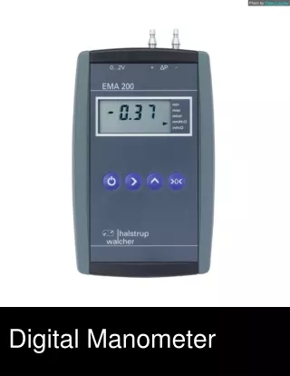 Digital Manometer