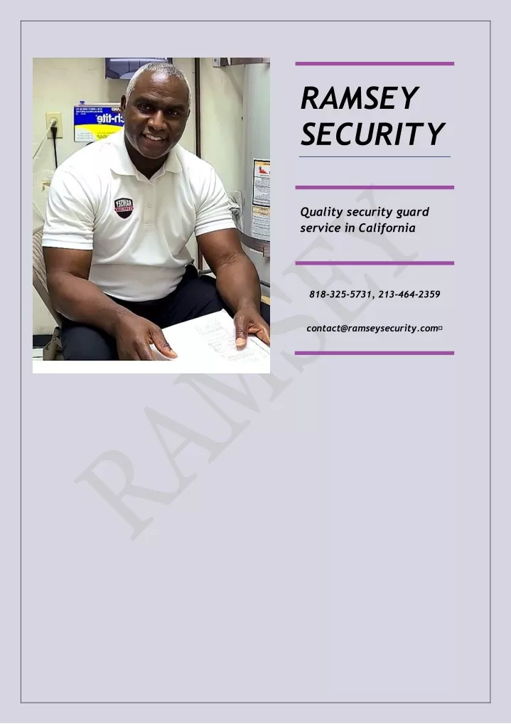 ramsey security