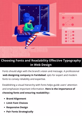 choosing fonts and readability effective