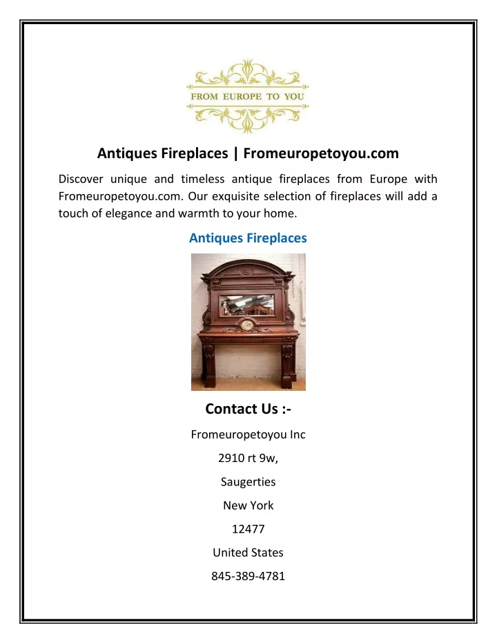 antiques fireplaces fromeuropetoyou com