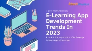 e-Learning App Development Trends in 2023