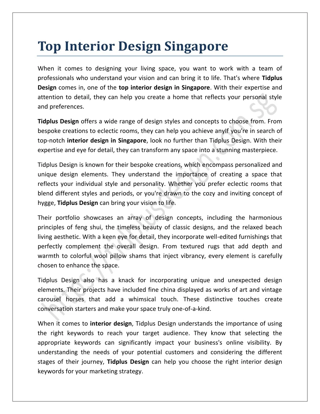 PPT - Top Interior Design Singapore PowerPoint Presentation, free ...