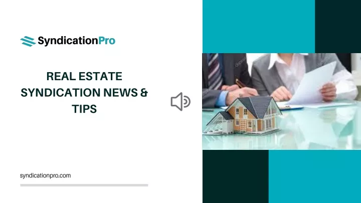 real estate syndication news tips