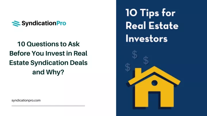 10 questions to ask before you invest in real