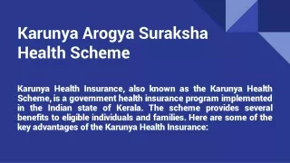 Understanding Karunya Health Insurance Scheme