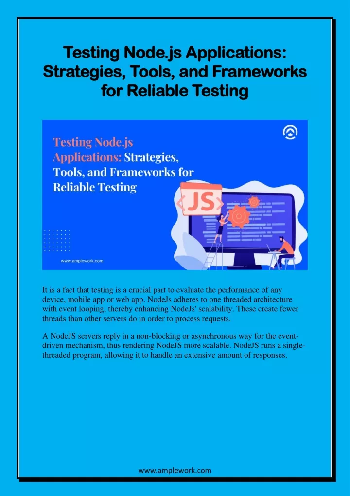 testing node js applications testing node