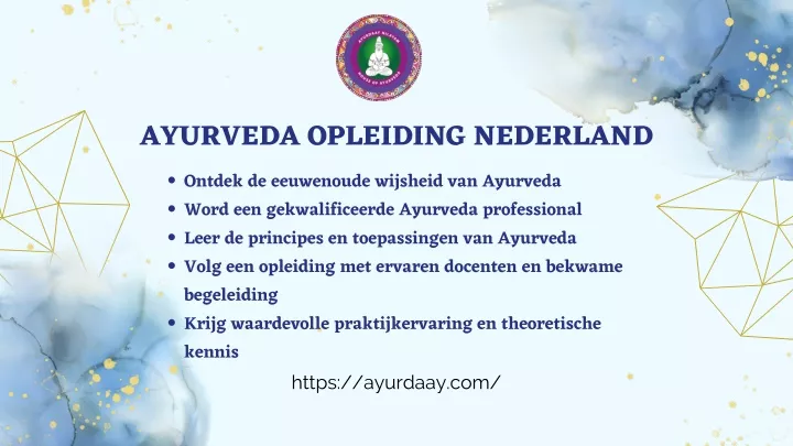 ayurveda opleiding nederland ontdek de eeuwenoude