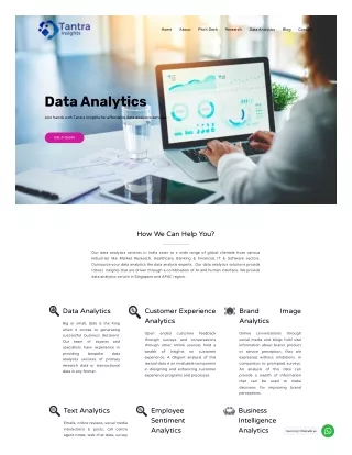 Data Analytics Service