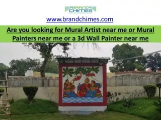 Are you looking for Mural Artist near me or Mural Painters near me or a 3d Wall