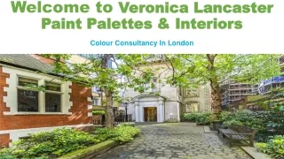 Welcome to Veronica Lancaster Paint Palettes & Interiors