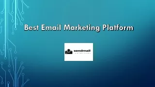 Best Email Marketing Tool
