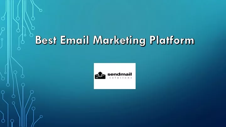 best email marketing platform