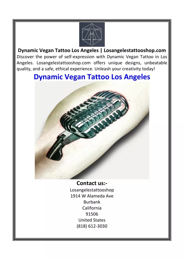 dynamic vegan tattoo los angeles