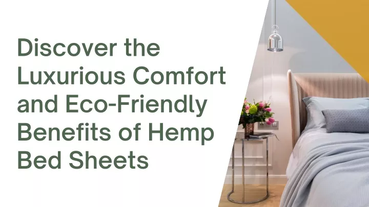 discover the luxurious comfort and eco friendly