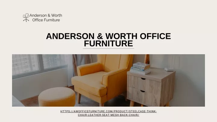 anderson worth office furniture