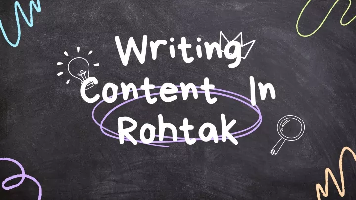 writing content in rohtak