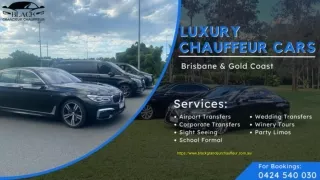 Chauffeur Cars Brisbane