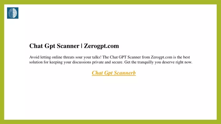chat gpt scanner zerogpt com avoid letting online